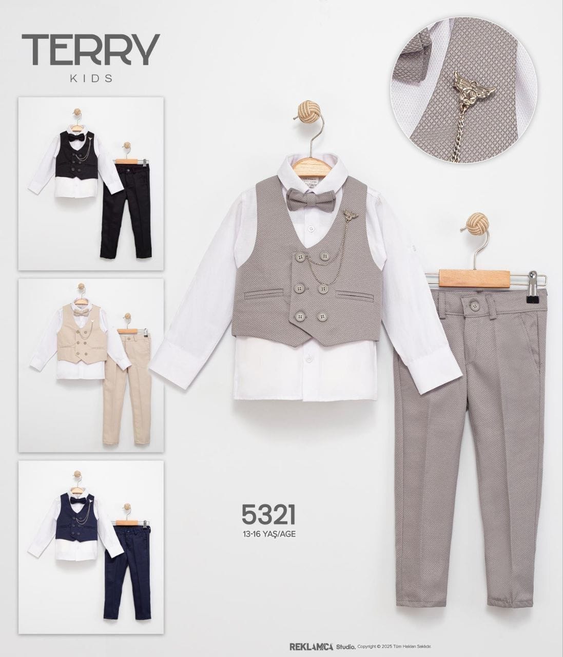 Terry Kids YELEKLİ TAKIM
